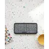 Kompakt Siyah RGB Işıklı Bluetooth Mini Klavye