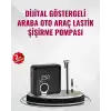Kompakt Tasarımlı LED Işıklı Taşınabilir Hava Kompresörü