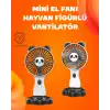 Kompakt Tasarımlı USB Şarjlı Mini Fan – Hayvan Figürlü Vantilatör