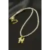 Köpek Kristal Kolye