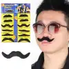 Yapışkanlı Takma Bıyık 6 Model 12 Adet Set