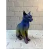 Koyu Rainbow Kedi Biblo Modern Salon Ve Raf Dekoru