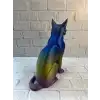 Koyu Rainbow Kedi Biblo Modern Salon Ve Raf Dekoru
