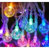 Kristal Top Gün Işığı Dekoratif Işık 5 Metre 28 LED