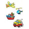 KS  Baby Puzzle 4 in1 Ulaşım / Transportation