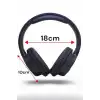 Kulak Üstü Bluetooth Kulaklık Ayarlanabiilir Uzun Pil Ömrü Kablosuz 5.0 Bluetooth