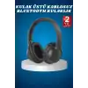 Kulak Üstü Kablosuz Bluetooth Kulaklık Yüksek Ses Kaliteli Anc Özelliği
