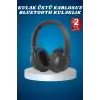 Kulak Üstü Kablosuz Bluetooth Kulaklık Yüksek Ses Kaliteli ANC Özelliği