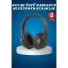 Kulak Üstü Kablosuz Bluetooth Kulaklık Yüksek Ses Kaliteli Anc Özelliği