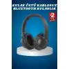 Kulak Üstü Kablosuz Bluetooth Kulaklık Yüksek Ses Kaliteli ANC Özelliği