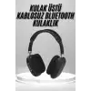 Kulak Üstü Kablosuz Bluetooth Kulaklık Yumuşak Süngerli Sd Kart Girişli