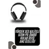 Kulak Üstü Kablosuz Bluetooth Kulaklık Yumuşak Süngerli SD Kart Girişli