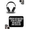 Kulak Üstü Kablosuz Bluetooth Kulaklık Yumuşak Süngerli Sd Kart Girişli