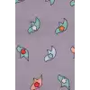 Kullanışlı Bebek Emzirme Önlüğü Kuş Desenli