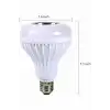 Kumandalı Rgb Led Işık Bluetooth Hoparlör Ses Lambası Renkli Ampul