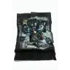 Kurt Motor Desenli Baff Boyunluk