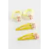 Labubu Pens Lastikli Toka 4 Adet