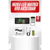 Led Ekran Matrix Panel Dijital Araba Yazısı RGB