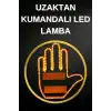Led Işık El İşareti Araç Camı İçin Uzaktan Kumandalı