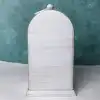LED Işıklı Eskitme Şömine Saat