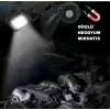 Led Işıklı Flash Özellikli 4 Modlu  Anahtarlık El Feneri