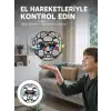 LED Işıklı Futbol Topu Mini Drone Akıllı Sensörlü El Kontrollü