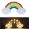 Led Işıklı Gökkuşağı Gece Lambası
