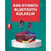 Led Işıklı Kablosuz  Kulaklık Ergonomik Tasarım