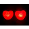 Led Işıklı Kırmızı Kalp Gece Lambası