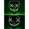 LED Işıklı Yeşil Maske