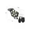 Led Lamba-güneş Paneli Destekli Uzaktan Kumandalı Solar Led Lamba
