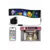 LED Matrix Panel RGB Ekran Kumandalı  Araç Camına Uygun