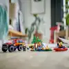 LEGO 4x4 Kurtarma Botlu İtfaiye Kamyonu