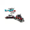 LEGO Flatbed Truck with Helikopter