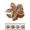 Leopar Desenli Lotus Mandal Toka 8 cm