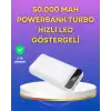 Lightning ve Type-C Girişli 50000mAh Powerbank