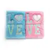LOVE Tasarımlı Peluş Hatıra Defteri