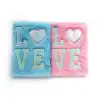LOVE Tasarımlı Peluş Hatıra Defteri