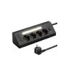 Lp764 Çoklu Gece Lambalı Priz Yüksek Gerilim Korumalı 4’lü Priz 2xusb 2xtype-c Çıkışlı Grup Priz Çoğaltıcı