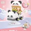 LZ-4307 LOZ PANDA SALLANAN SÜRÜŞ 188 PARÇA BLOCK OYUNCAK