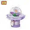 LZ1297 LOZ  LEDLİ ORKİDE BUKETİ  BLOCK OYUNCAK 272 PARÇA