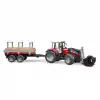 M. Ferguson 7480 ve Kütük Taş. Römork