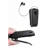 Makaralı Bluetooth Kulakiçi Yaka Kulaklığı Kablosuz Kulaklık