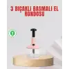 Manuel Mutfak Rondosu Keskin Bıçaklı Geniş Hazneli