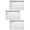 Manyetik Yapışkanlı Bir Aylık Program Planlayıcı Takvim 85x56 Cm