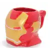 Marvel Iron Man Kabartmalı Kask Tasarımlı Kupa Bardak