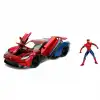 Marvel Örümcek Adam Figürü 2017 ve Ford GT Model Araç