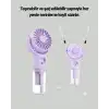 Masaüstü ve Elde Kullanıma Uygun Su Buharlı Şarjlı Fan