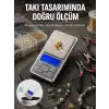 Mavi Işıklı LCD Ekranlı Hassas Tartı Terazisi Yeni Nesil