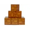 Megacraft 9 Parça Kahverengi Taş Blok